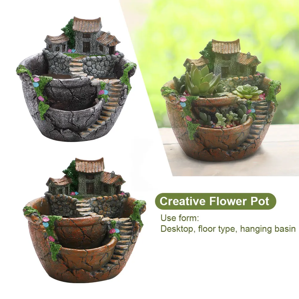 Творческий формы завод горшок для оформления дома сочные ваза-чаша для цветов контейнер ручной работы резиновый цветочный горшок товары