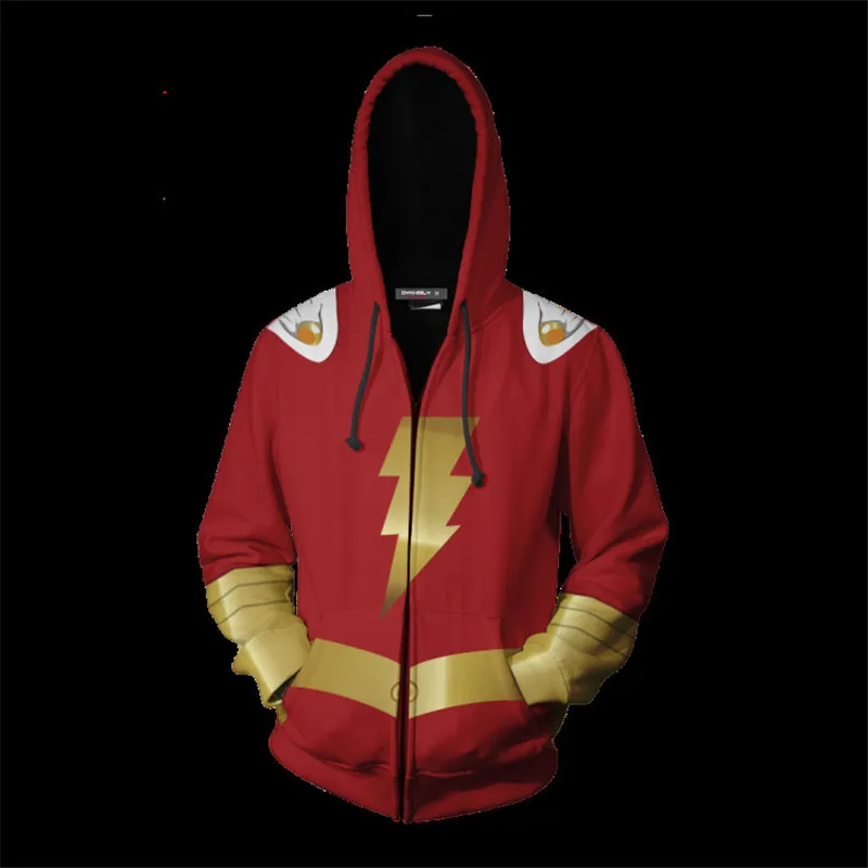 Xijun 2019 New Shazam 3D Printed Hoodies, Sweatshirts men Spring Antumn Casaul zip up jackets Unisex Coats Man Custom made Logo Xijun 2019 New Shazam 3D Printed Hoodies, Sweatshirts men Spring Antumn Casaul zip up jackets Unisex Coats Man Custom made Logo