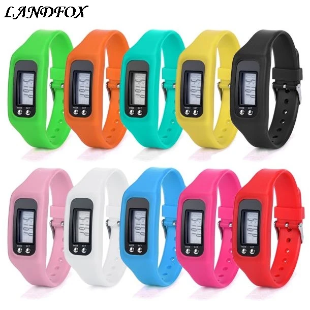 Smart Bracelet Sport Pedometer Fitness Tracker Digital LCD Pedometer Run Step Walking Distance