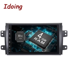 Idoing 1Din 9″ 4GB+32GB For Suzuki sx4 Android 8.0/7.1 Steering-Wheel Octa Core Car GPS Player Navigation Fast Boot 4G NO DVD
