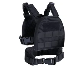 Уличные охотничьи жилеты детские мини металлические мишени жилет с пояс для патрульных облегченная модульная система переноски снаряжения жилет XS/S для детей от 2 до 6 лет