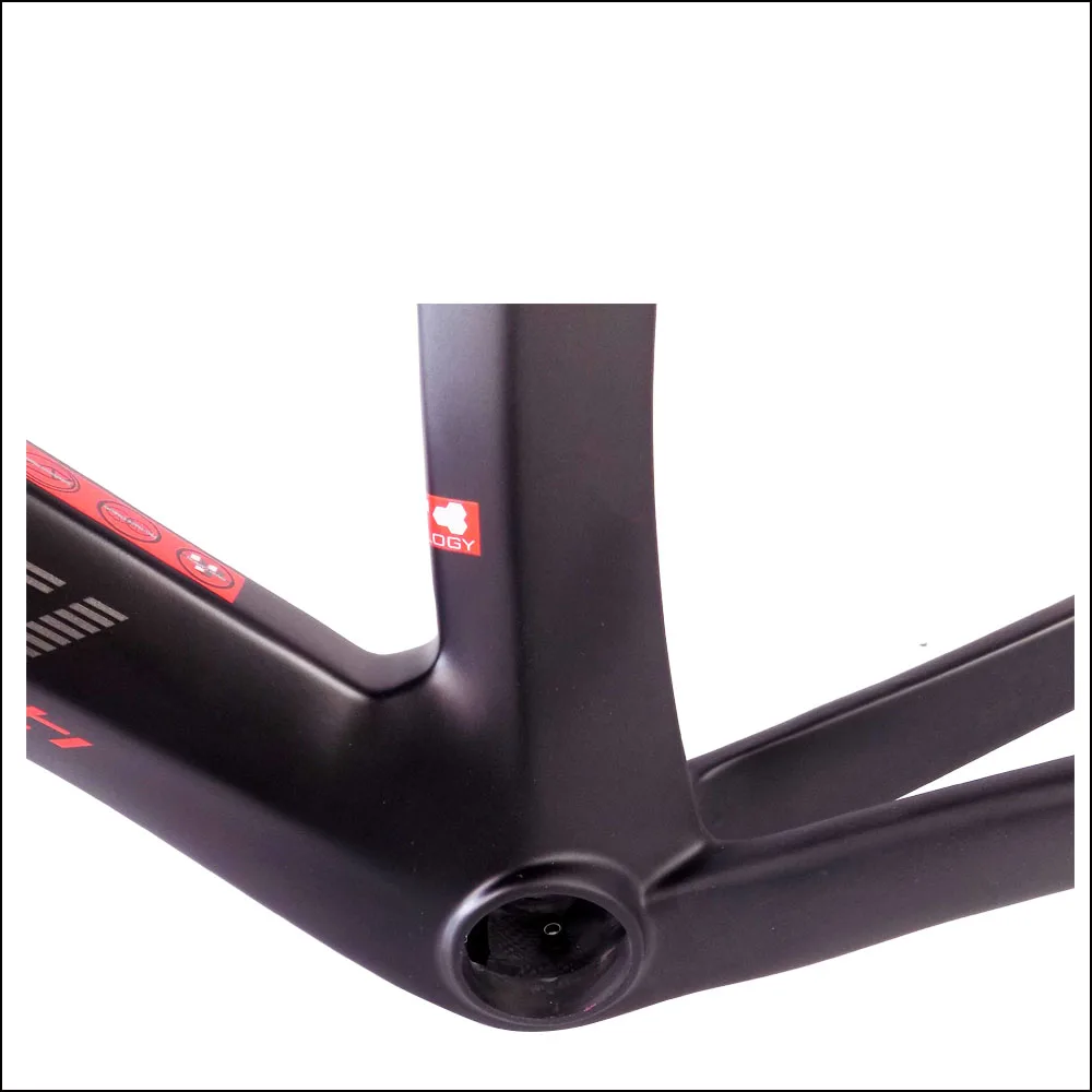 Sale New come carbon road frame carbon fiber racing bike frame route bicycle frame T1000 3k weave bicycle frame 2