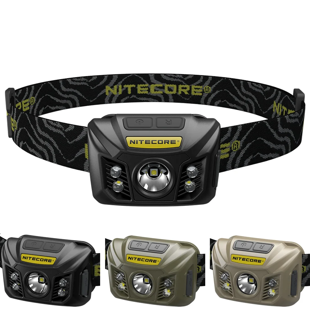 SALE NITECORE NU32 White + Red Light CREE XP G3 S3 LED Rechargeable ...