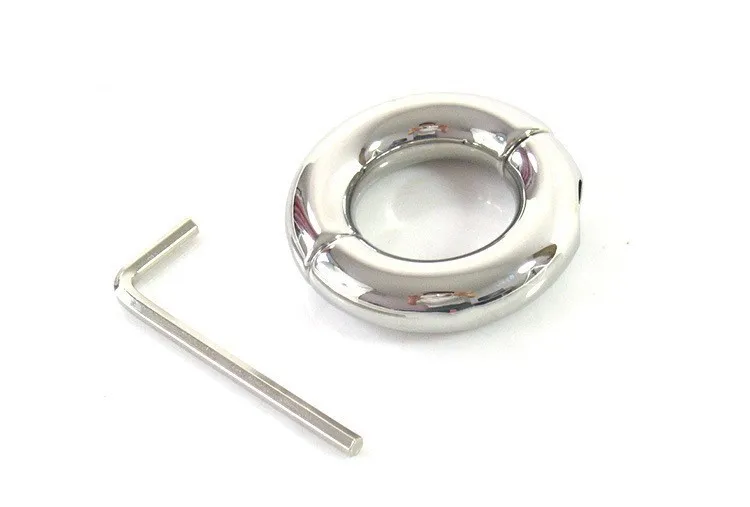Inner Diameter 30/33mm Stainless Steel Penis Ring Scrotum Bondage Ball  Stretcher Weight Pendant Cock Rings For Men Cockring - Penis Rings -  AliExpress