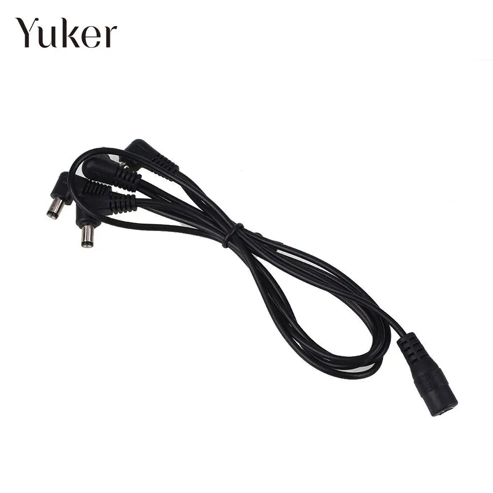 1 To 4 Way Guitar Pedal Power Cable Cord Line DC9V Adapter Plug Daisy