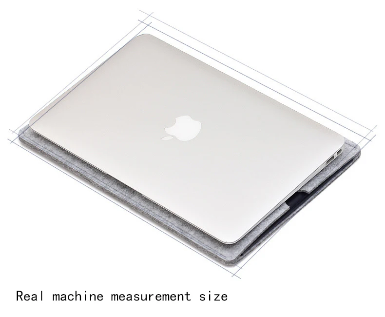 Модная фетровая сумка для ноутбука Macbook Air 13, сумка Pro 13 12 11, новинка 15, сенсорная панель, чехол для Xiaomi Mi, ноутбук 15,6 чехол