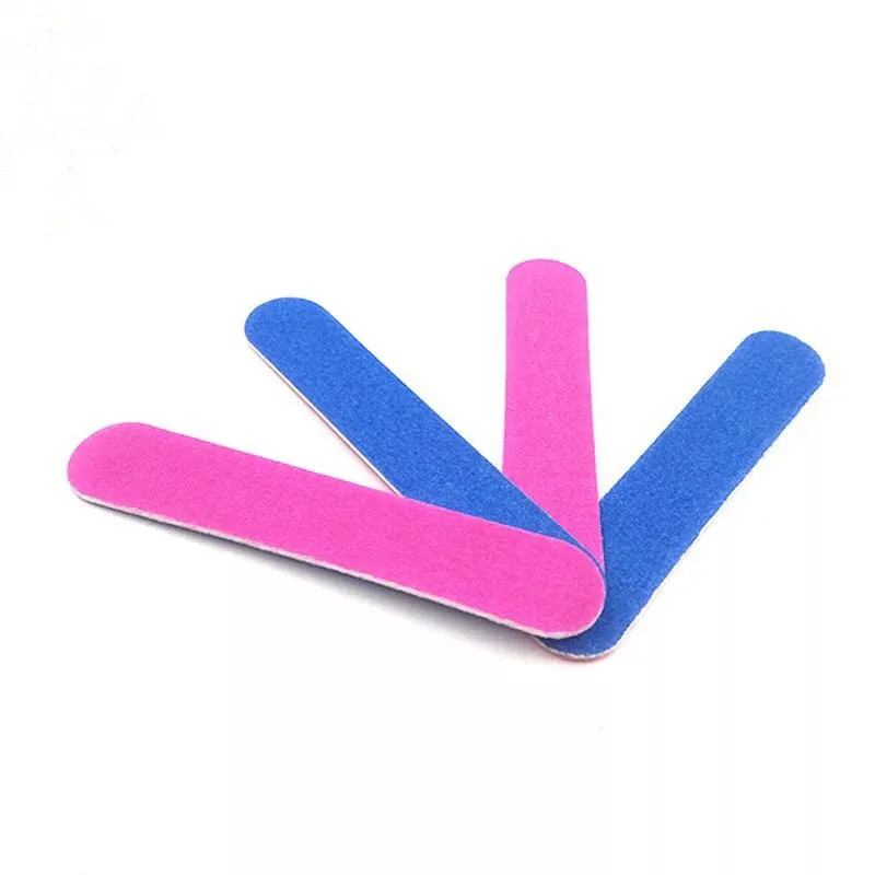 

3pcs/100pcs Double-sided Nail Files Disposable Nail File Set Manicure Tools Portable Pedicure Rasp grit Mini Nail Art Travel