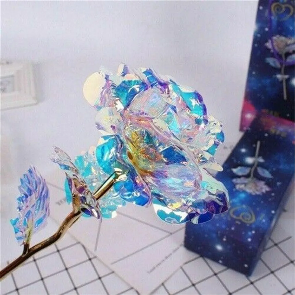 

100% new high quality creative line lamp star gold foil rose pendant Valentine's Day gift #4A05