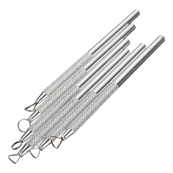 

6 PCS Sludge Pottery Clay Scraper Tool Clay Sculpting Modelling Tools