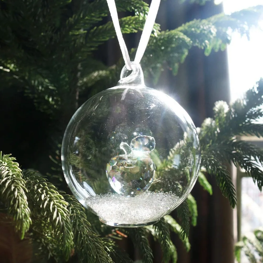 H& D висячий стеклянный глобус купол орнамент прозрачный кристалл яблоко дисплей Террариум ваза статуэтки домашний Свадебный декор коллекционный подарок