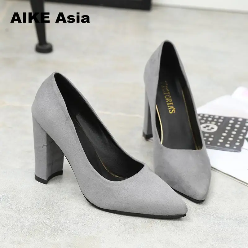 2019 Women Pumps Ankle Strap Thick Heel Women Shoes Square Toe Mid Heels Dress Work Pumps Comfortable Ladies Shoes Sandals 2019 Women Pumps Ankle Strap Thick Heel Women Shoes Square Toe Mid Heels Dress Work Pumps Comfortable Ladies Shoes Sandals