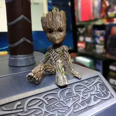 

Toy Store Movie and TV Anime Periphery 6cm Groot PVC Material Hand Made Model Decorations Holiday Gifts