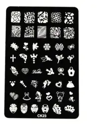 Bellylady Dragonpad большой Дизайн ногтей Польский Маникюр штамповка изображения шаблона плиты украшения DIY ck-23