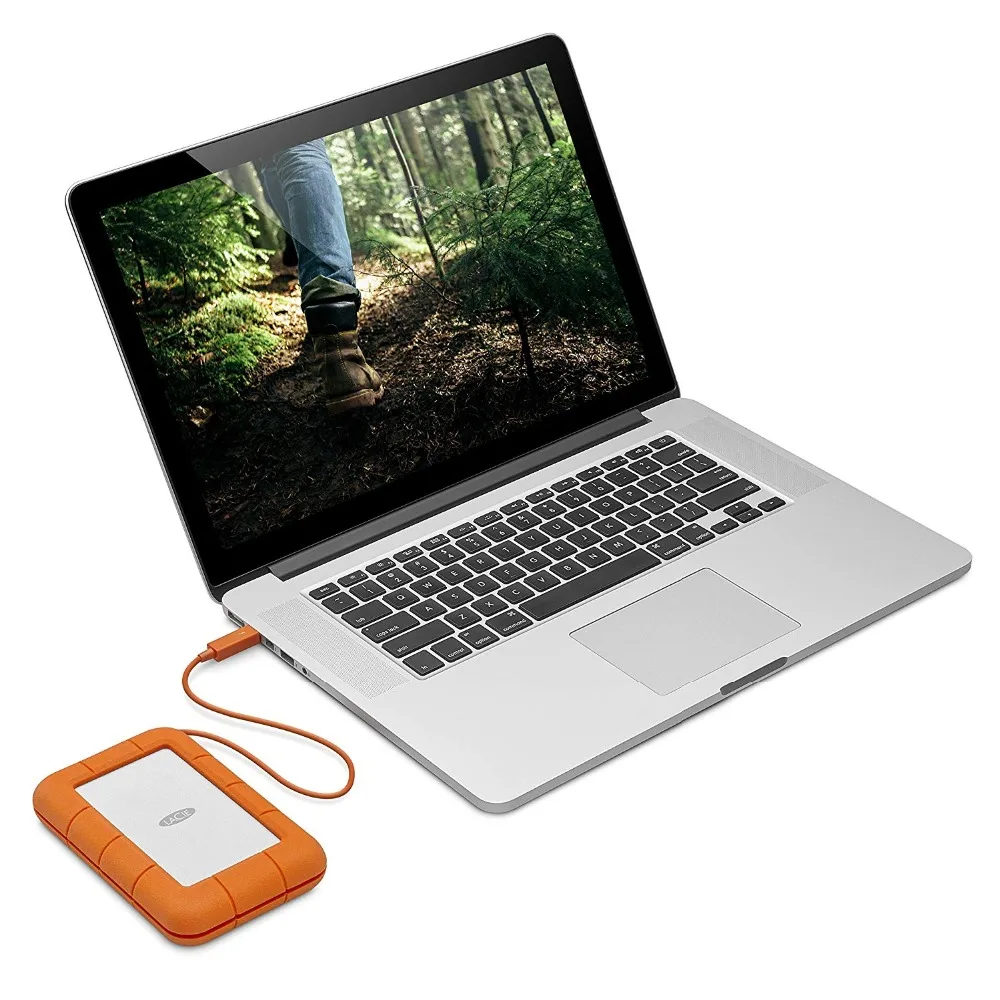 Seagate LaCie Rugged 500GB 1 ТБ Thunderbolt USB-C SSD портативный жесткий диск 2," внешний твердотельный диск для ПК ноутбука