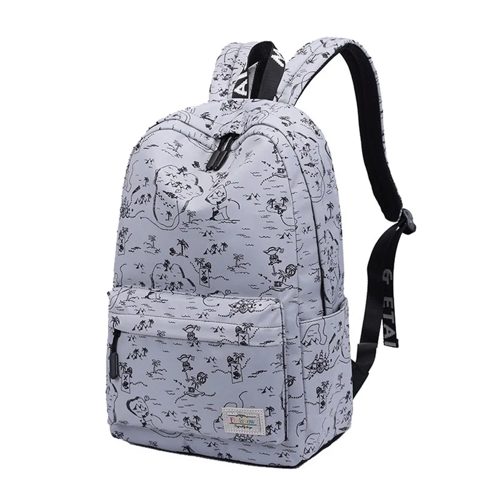 Детский Школьный рюкзак для мальчиков и девочек, школьные сумки для мужчин, дорожная сумка через плечо, школьные рюкзаки для подростков, сумка для книг, женский рюкзак - Цвет: gray