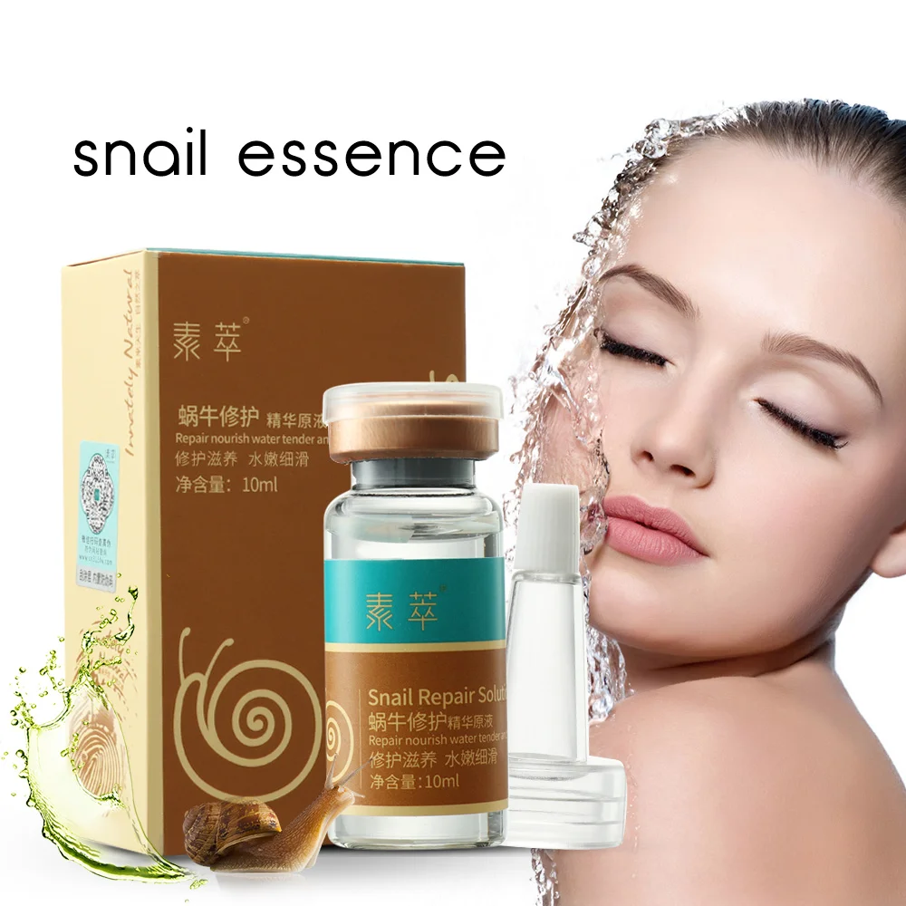

10ml Snail Repair Serum Face Care Moisturizing Acne Treatment Blackhead Remover Anti-Aging Facial Treatment Skin Care Essence