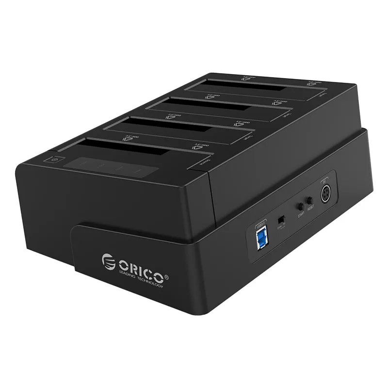 ORICO 6648US3-C-V1 2,5/3,5 дюймов 4 отсек внешний корпус жесткого диска USB 3,0 SSD HDD док-станция для жесткого диска