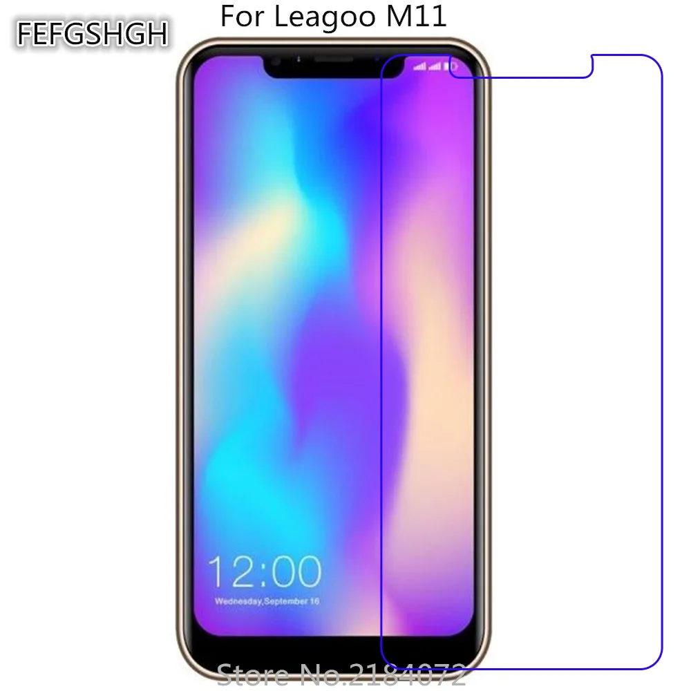 2 шт закаленное стекло для Leagoo M11 защитная пленка 9H протектор экрана взрывозащищенный для Leagoo M11