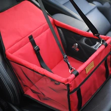 Переноска для собак, Автомобильная подушка для сиденья, безопасная переноска для домашних животных, сумка для щенков, аксессуары для путешествий, водонепроницаемая сумка для сиденья для собак, корзина, товары для домашних животных