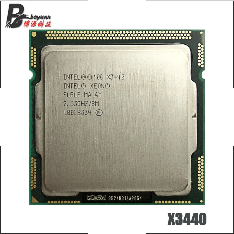 Четырехъядерный процессор Intel Xeon X3440 2,5 ГГц 8M 95W LGA 1156