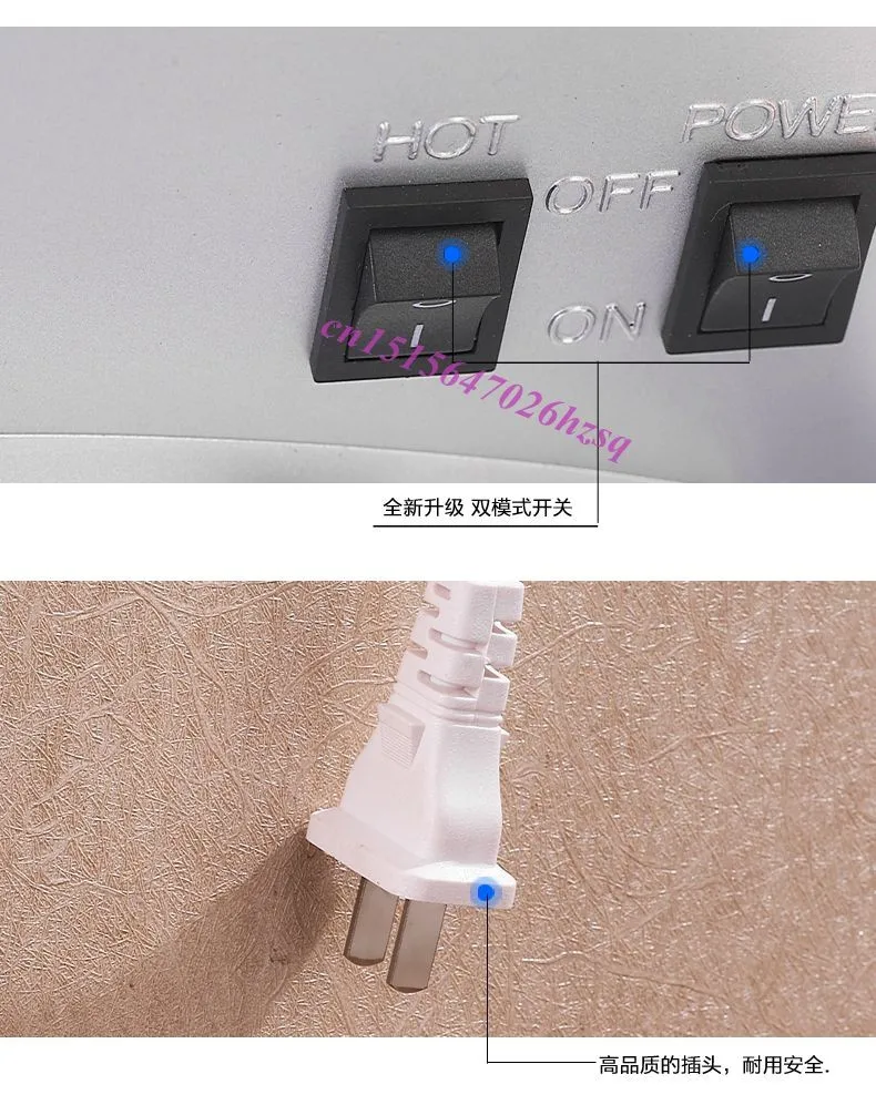 DMWD Автоматическая Индукционная гостиничная Туалет холодный горячий удар сухой сушилка для рук высокоскоростная настенная