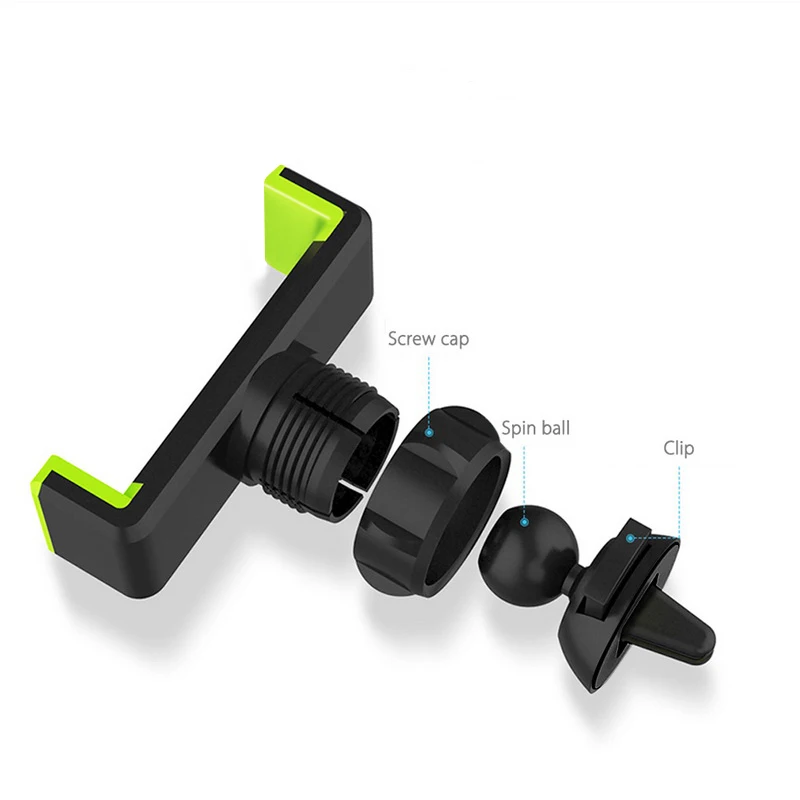 

ABS can be adjusted 360 Ratotable Car Holder For 3.5-6.5 inch Universal Phone Magnet Phone Holder