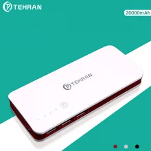 20000 mAh Real Capacity Slim Power Bank for iphone Triple USB Port 5V2A Output Mobile Phone External Battery Pack Shipping Free