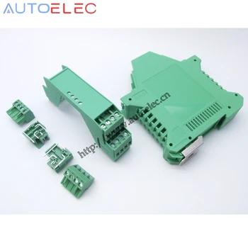 

ME 22.5mm Electronic module Signal isolator 4-20mA module Distributor safety grid shell/Protect Din Rail Mounting PCB Signal