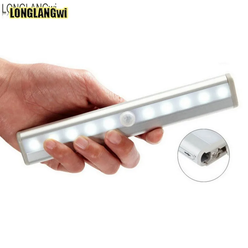 

LED Infrared Motion Detector Wireless Sensor Closet Cabinet Light Lamp New Arrival