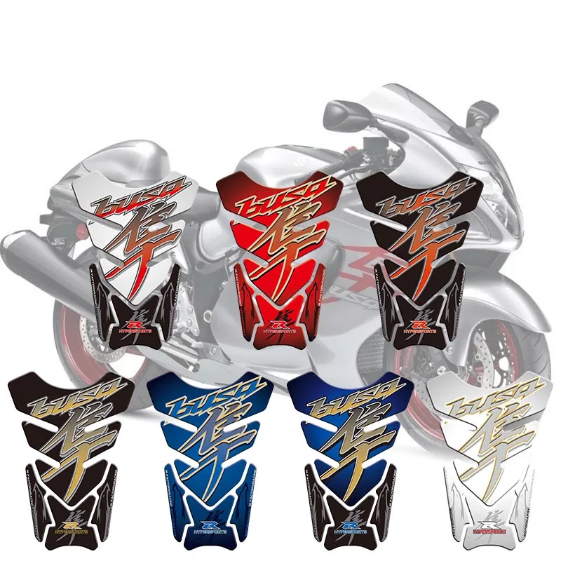 

Motorcycle Stickers Fuel Tank Sticker Fishbone Protective Decals For Suzuki Hayabusa GSX1300R