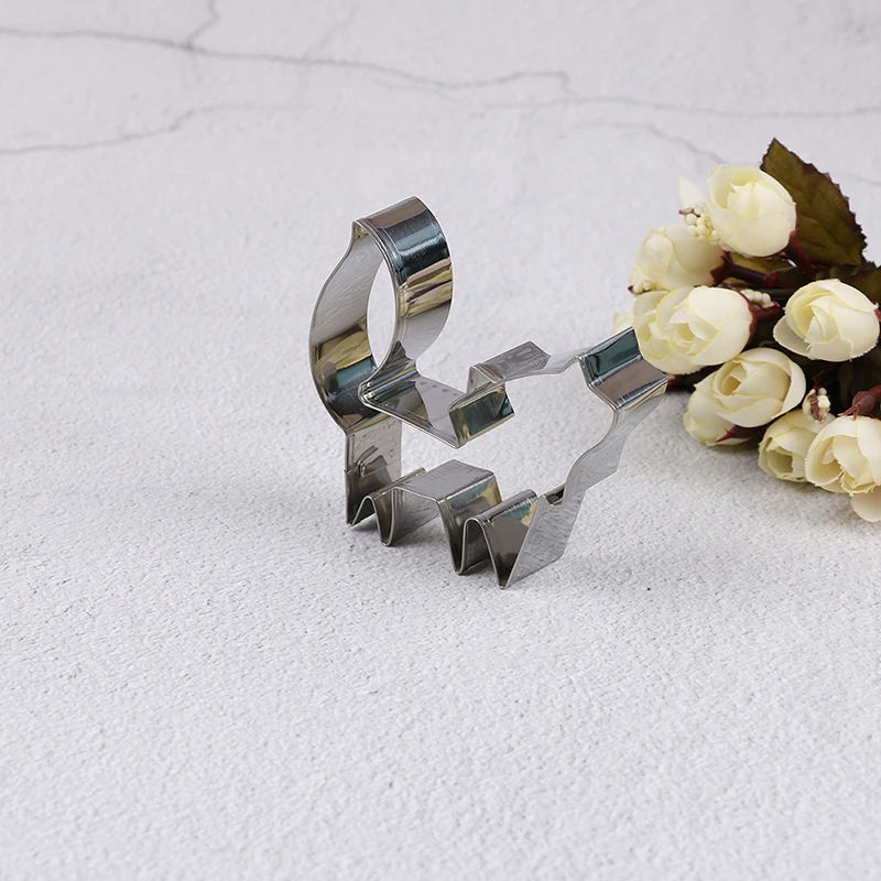 Stainless Steel Tools Forest Animal Fox Shape Cookie Cutter Biscuits Fondant Cake Decorating Bakeware animal Cookie mold