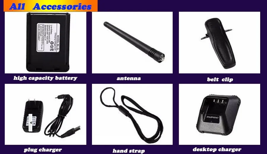 newest baofeng uv-3r Plus Interphone Two 2 Way Radio Portable Mini Walkie Talkie For Uhf Mobile Radio Dual Band Vhf Radio Marine (3)