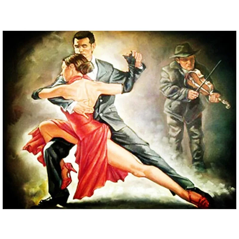 

14ct cross stitch Diamond Painting,Special Daimond accessories,Diamond Embroidery,Dancer,Full,Rhinestone,5D Diamond Mosaic