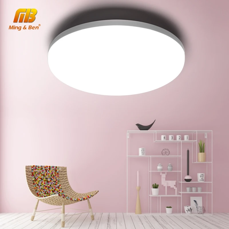 

LED Ceiling Light Round Panel Lamps 9W 13W 18W 24W 36W 40W Three Color Adjustment For Living Room Bedroom Kitchen Surface Mount