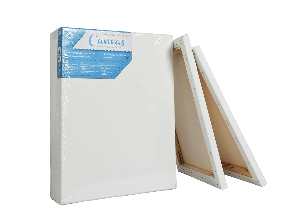 Pintura da Lona em tela em branco para Utilização : Pintura
