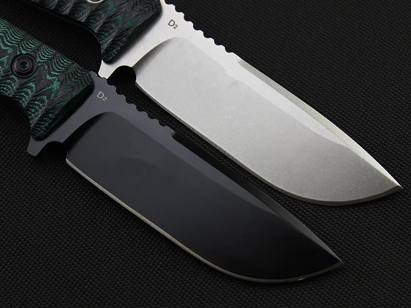 High Quality fixed D2 blade Black Green Micarta handle tactical hunting knife outdoors camping survive knives & K sheath High Quality fixed D2 blade Black Green Micarta handle tactical hunting knife outdoors camping survive knives & K sheath