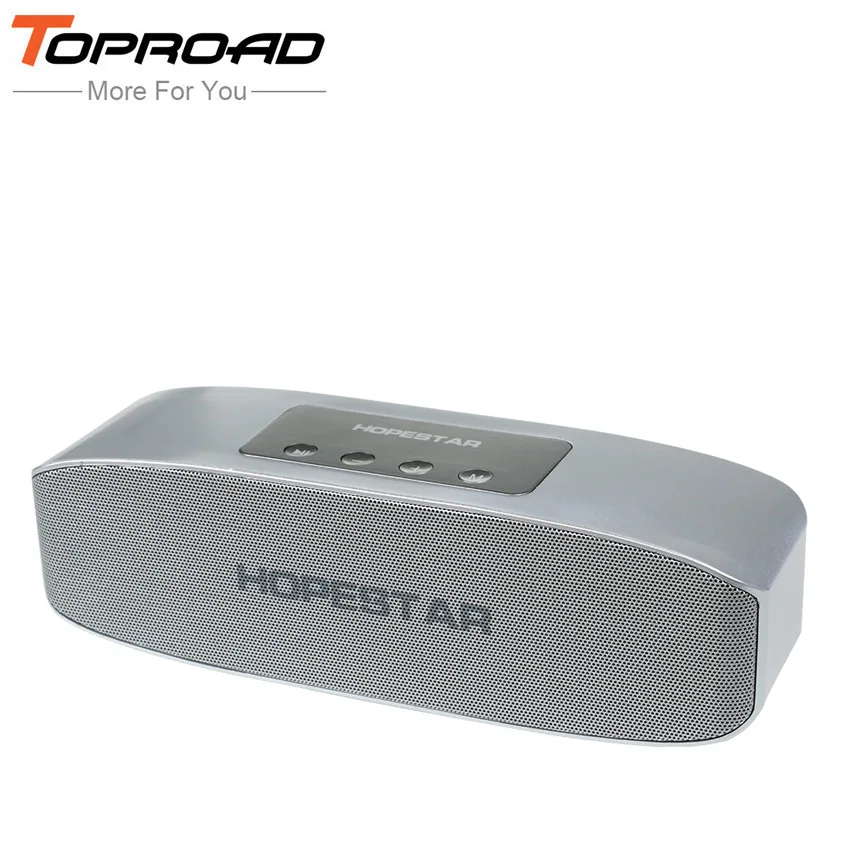 TOPROAD 16 Вт большой мощности беспроводной Bluetooth динамик 2400 мАч power Bank глубокий бас