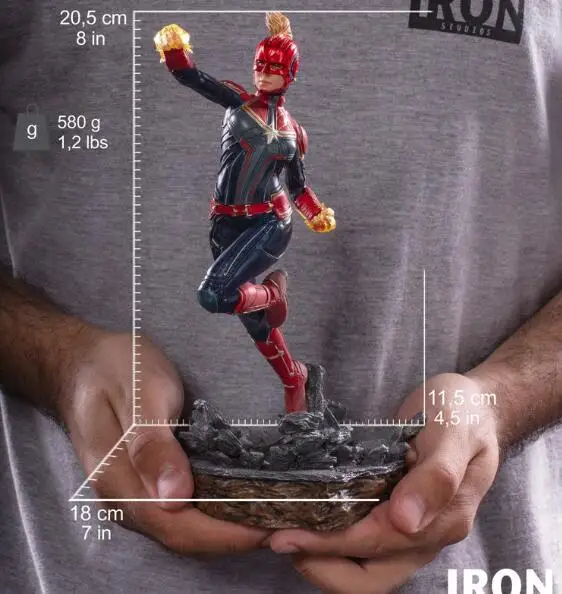 

Marvel Avengers Captain Marvel PVC Statue Figure Model Toys