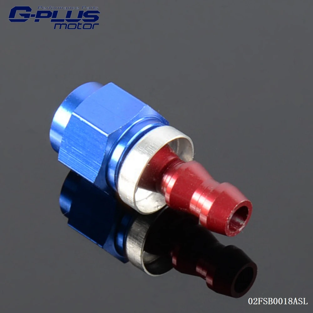 Free Shipping Universal 4 AN Straight Oil Fuel Push On Aluminum Hose