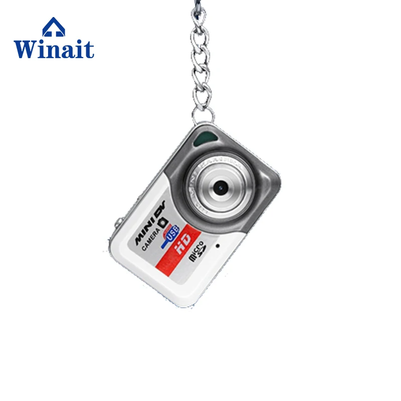  Winait HD 1280*960 digital mini key chain camera video and photo camcorder support 32GB TF card sma