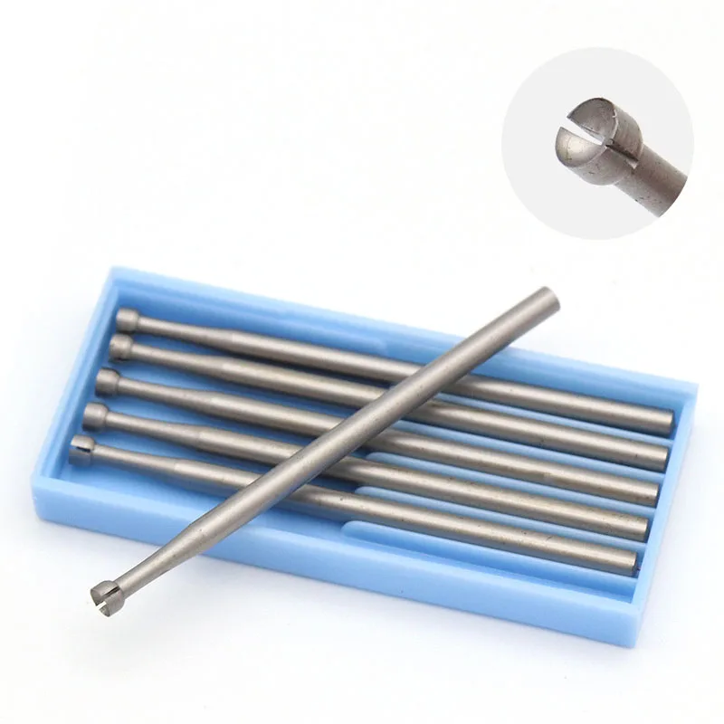 KKXZ 1/6pcs Alloy Tungsten Steel Olive Amber Engraving Carving Knife End Mill Woodworking Router Bi