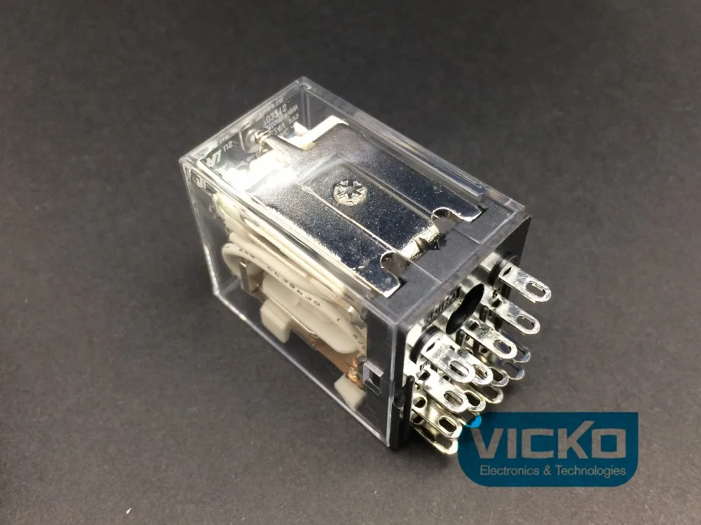 

[VK] HJ4-L-DC24V GEN PURPOSE 4PDT 5A 24V switch