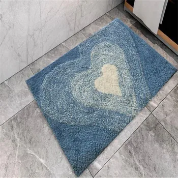 

Free Shipping 40x60cm 50x80cm Pastoral Skidproof Rug Hallyway Carpet anti-slip Bathroom Rug/Area Rug/Pad/Door Mat