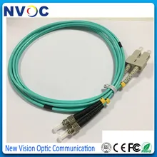 5 шт./лот SC-ST 2 м OM3 многорежимный трансивер 10G волоконно-оптический патч-корд дуплекс мм 50/125 3,0 мм волоконно-оптические кабели, SC/UPC-ST/UPC волокно джемпер