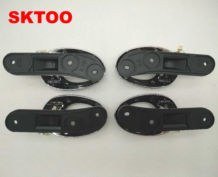 SKTOO 4 шт. для дверной ручки Lifan 330 внутренняя дверная ручка с гальваническим