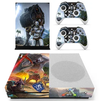 

ARK Survival Evolved Skin Sticker Decal For Xbox One S Console and Controllers Skin Sticker for Xbox One Slim Vinyl