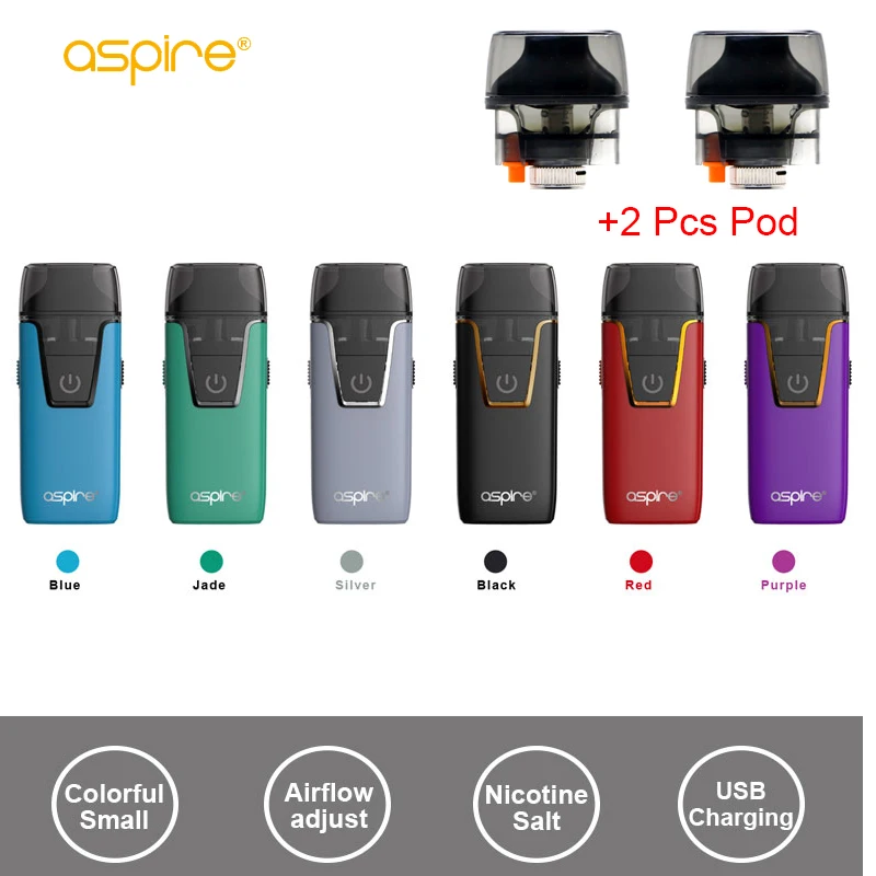 

Newest Nautilus AIO Vape Kit with Oiriginal Vape Pod 4.5/2.0ML TPD Version Electronic Cigarette Suitable Nic Salt E-juice Pods