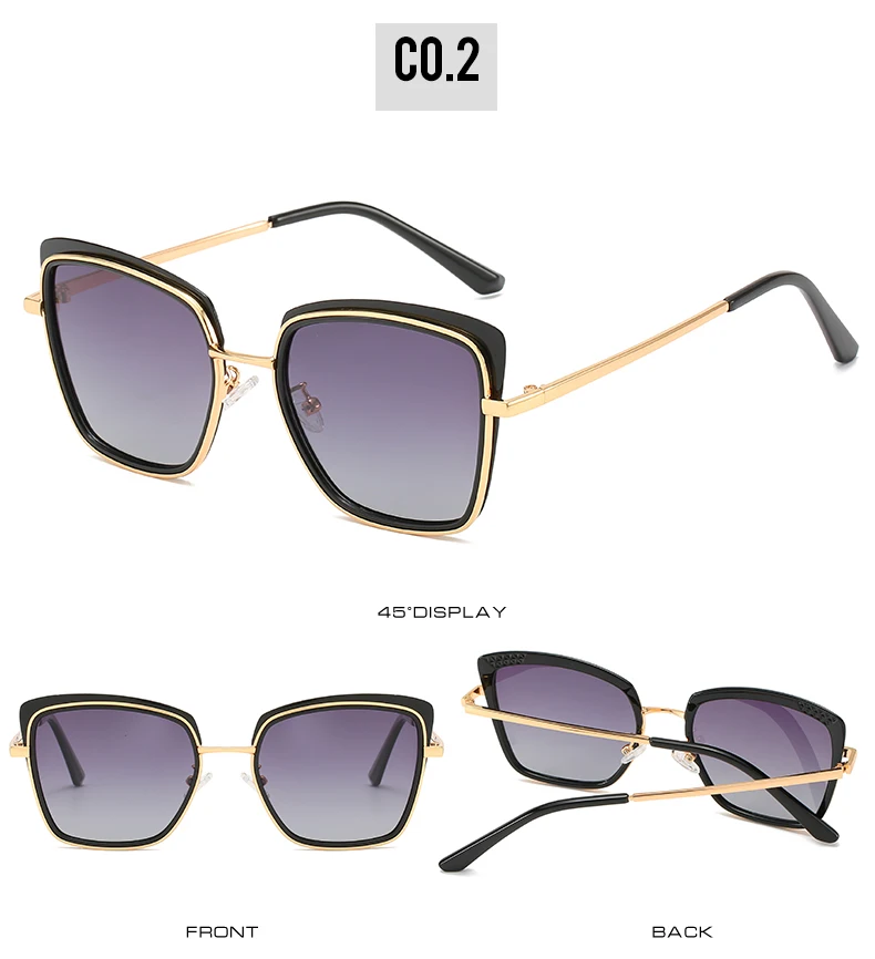 polarized cat eye sunglasses for driving women sun glasses uv400 (9)