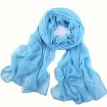 Модный шифоновый шелковый шарф для женщин, новинка, Длинный мягкий тонкая упаковка, пляжный шарф, хиджаб, платок для женщин, bufanda Mujer, высокое качество# H20