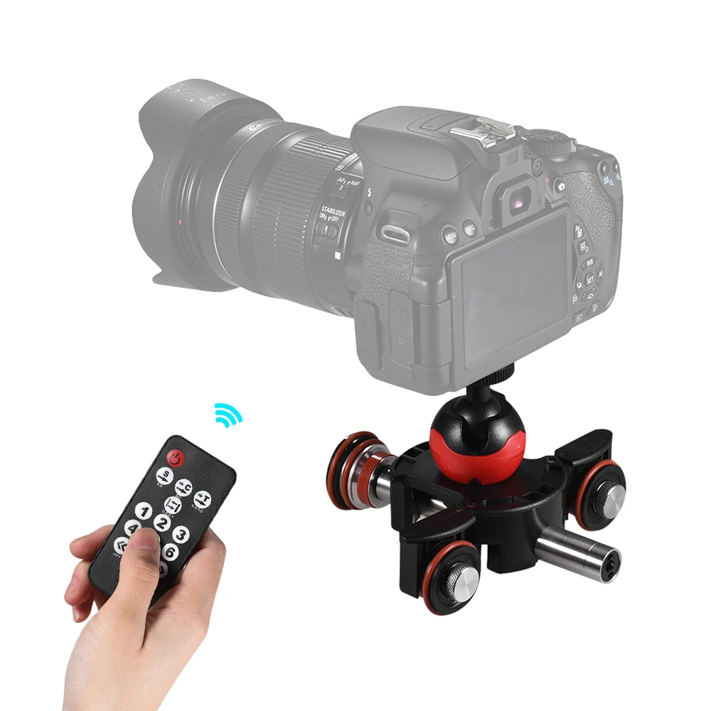 

Andoer L8X Motorized Camera Slide Video Mini Track Slider Wireless Remote Control for Canon Nikon Sony DSLR Camera Smartphone